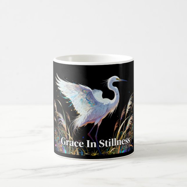 "Grace In Stillness" Fantasy Hägringsmugg Kaffemugg (Center)
