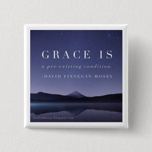 Grace Is-knapp Knapp (Framsida)