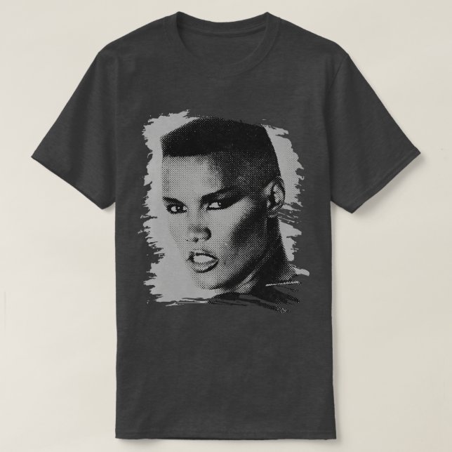 Grace Jones Retro poster T Shirt (Design framsida)