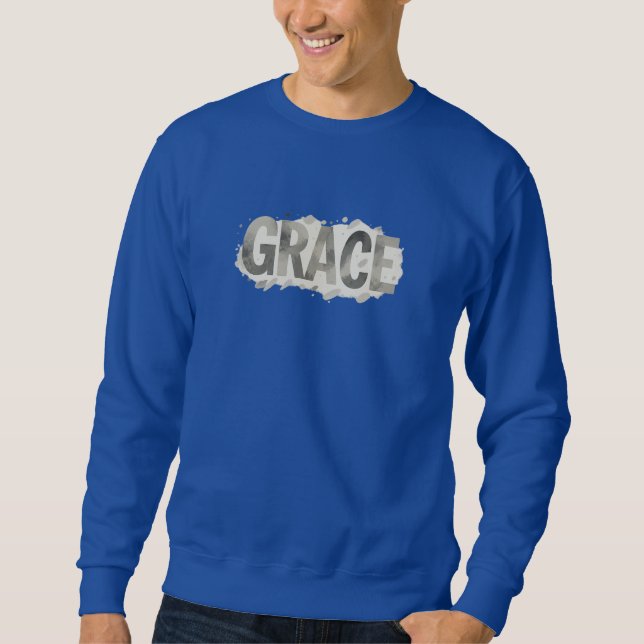 Grace - Kristet Lång Ärmad Tröja (Framsida)