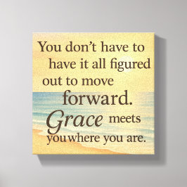 Grace Meets You – Uplifting Ocean-Inspired Canvas 