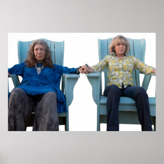 Grace och Frankie Sitta Poster