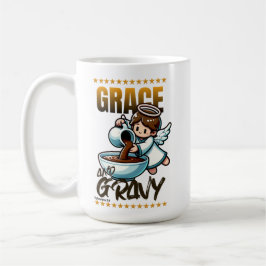 Grace och Gravy - Ephesian 2:8 Kaffemugg