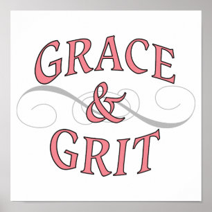 Grace och Grit-flickmakt Poster