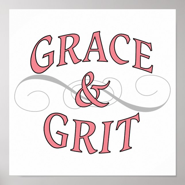Grace och Grit-flickmakt Poster (Framsidan)