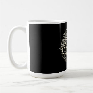 Grace och självförtroende Elegant estetisk tjej Kaffemugg
