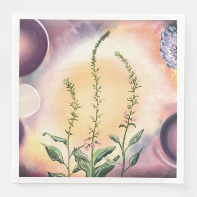 Grace of Filigree - Harmonische Kunst- Pappersservett (Framsida)