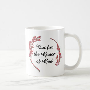 Grace of God Recovery Slogan inspirationerande tal Kaffemugg