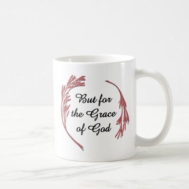 Grace of God Recovery Slogan inspirationerande tal Kaffemugg (Höger)