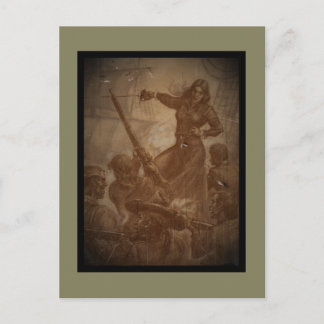 Grace O'Malley Pirat Queen Vykort