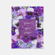 Grace On Grace Bible Verse Lila Flower