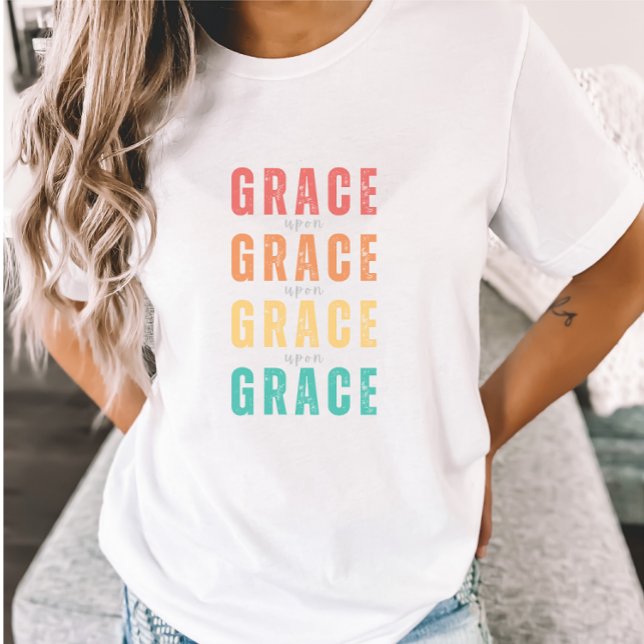 Grace On Grace Christian Faith Womens T Shirt (Skapare uppladdad)