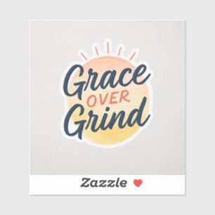 Grace over Grind - FaithFuel Vinyl Sticker Inspi Klistermärken