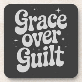 Grace over Guilt Beverage Coaster Underlägg