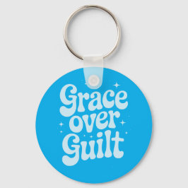 Grace over Guilt-nyckelkedjan Nyckelring