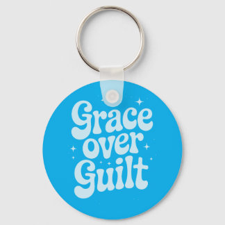 Grace over Guilt-nyckelkedjan Nyckelring