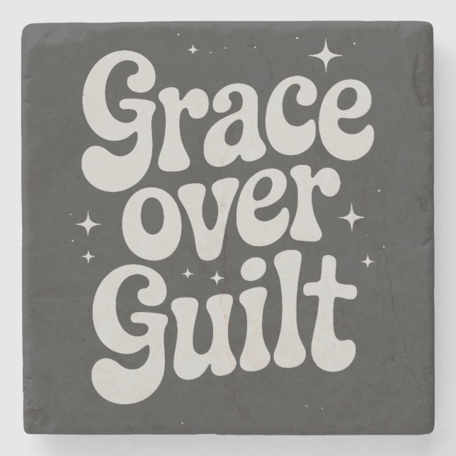 Grace Over Guilt Stenunderlägg (Framsidan)