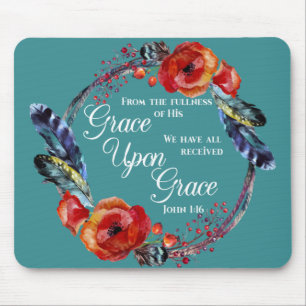 Grace på Grace John 1:16 Skript Musmatta