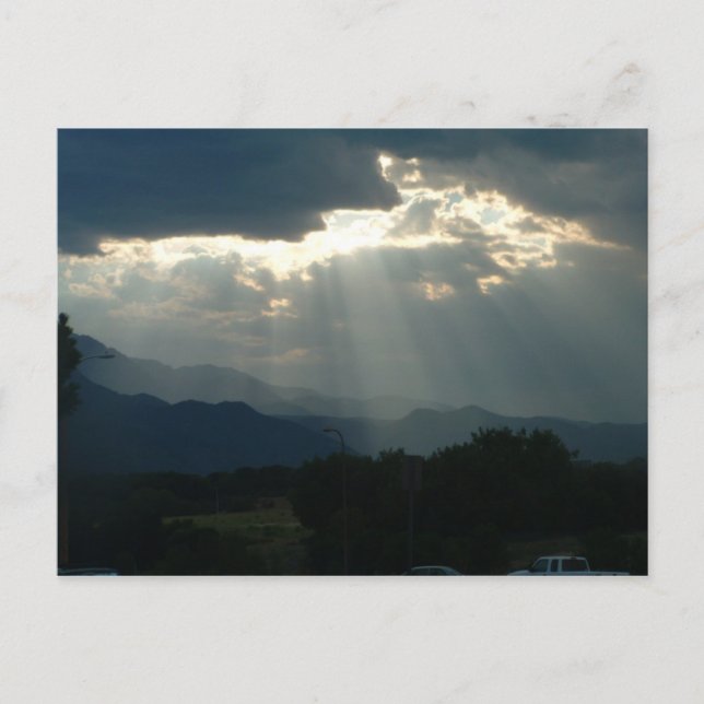 Grace på raketvykortet vykort (Framsida)