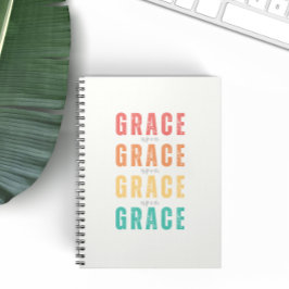 Grace Prayer Journal, Christian Notebook Anteckningsbok