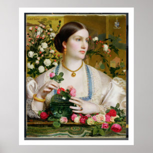 Grace Ro, 1866 (olja på panelen) Poster