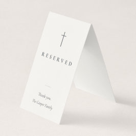 Grace Stone Religiös Reserverad Sittplats Kort
