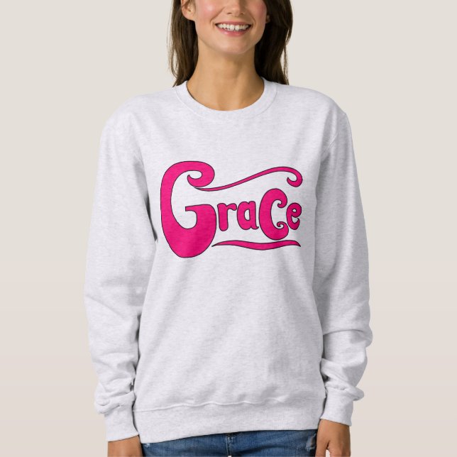 Grace Sweatshirts för kvinnor T Shirt (Framsida)