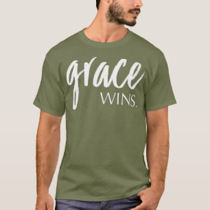 Grace Wins Christian Apparel T Shirt