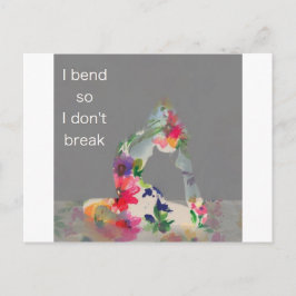 Grace Yoga-serien Vykort