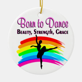 GRACEFUL BALLERINA DESIGN JULGRANSPRYDNAD KERAMIK