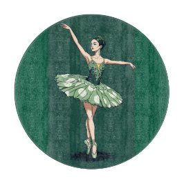 Graceful Ballerina Puzzle – Elegant Dancer on Gree