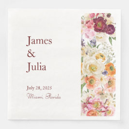 GRACEFUL Blooms Pappersservett