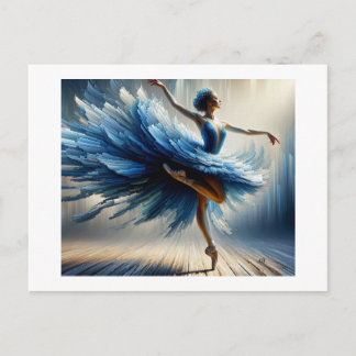 Graceful Dancer in Motion,  Vykort