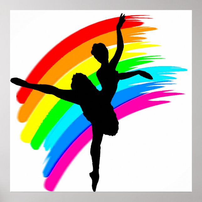 GRACEFUL DANCER POSTER (Framsidan)