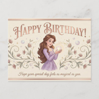 Graceful Moments Birthday Card for Women Vykort