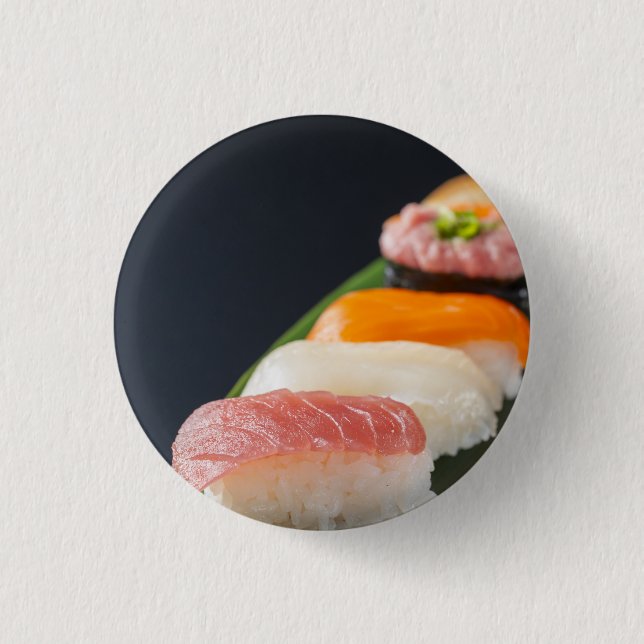 Graceful Nigiri on Leaf – Laptop Sleeve by SUSHIMI Knapp (Framsida)