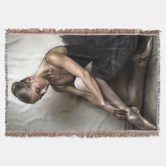 Gracful Ballerina Painterly Art Filt (Framsidan)