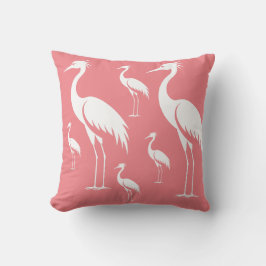 Gracful Crane Migration Bird Decor Kudde