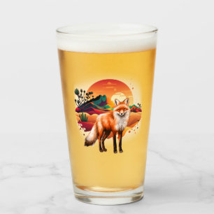 Gracful Fox Mugg Glaskopp