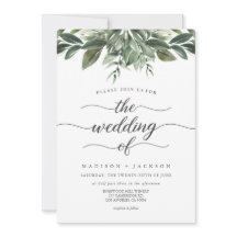 Gracful Greenery Wedding