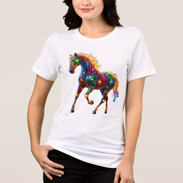 Gracful Horse T Shirt (Framsida)
