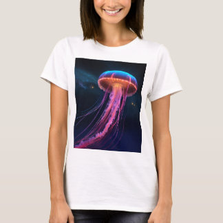 Gracful Jellyfish T-Shirt Dive in Oceanic stil