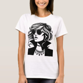 Gracful Silhouette: Judenens styre T Shirt