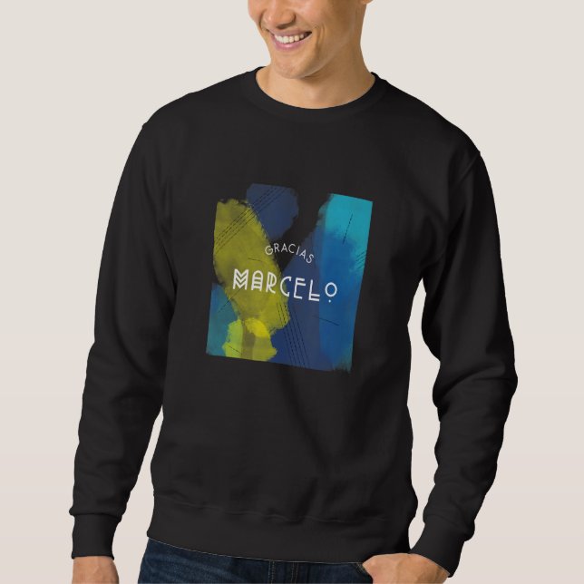 Gracias Marcelo Lång Ärmad Tröja (Framsida)