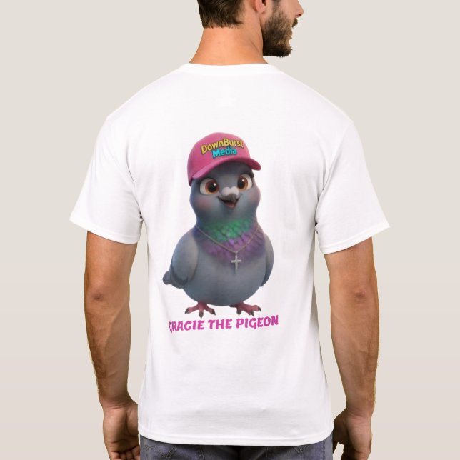 Gracie Duven T Shirt (Baksida)
