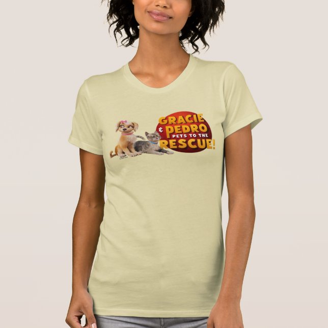 Gracie & Pedro Dynamic Duo T Shirt (Framsida)
