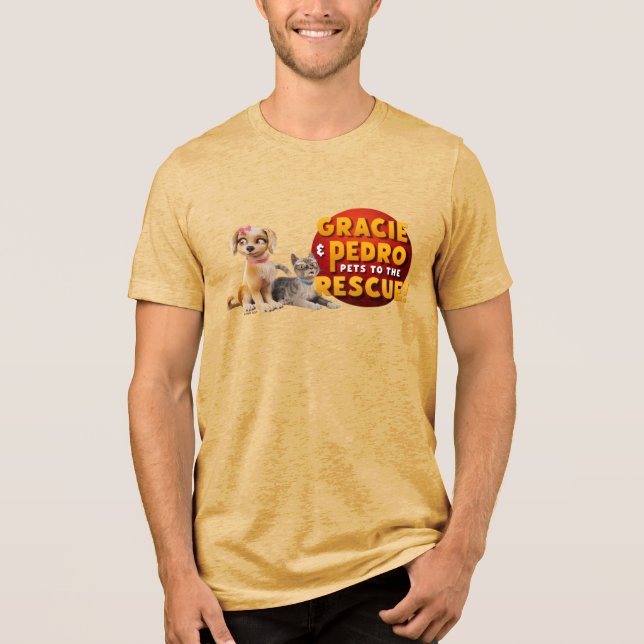 Gracie & Pedro Dynamic Duo T Shirt (Framsida)