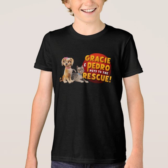 Gracie & Pedro Dynamic Duo T Shirt (Framsida)