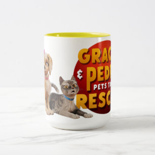 Gracie & Pedro Dynamic Duo Två-Tonad Mugg