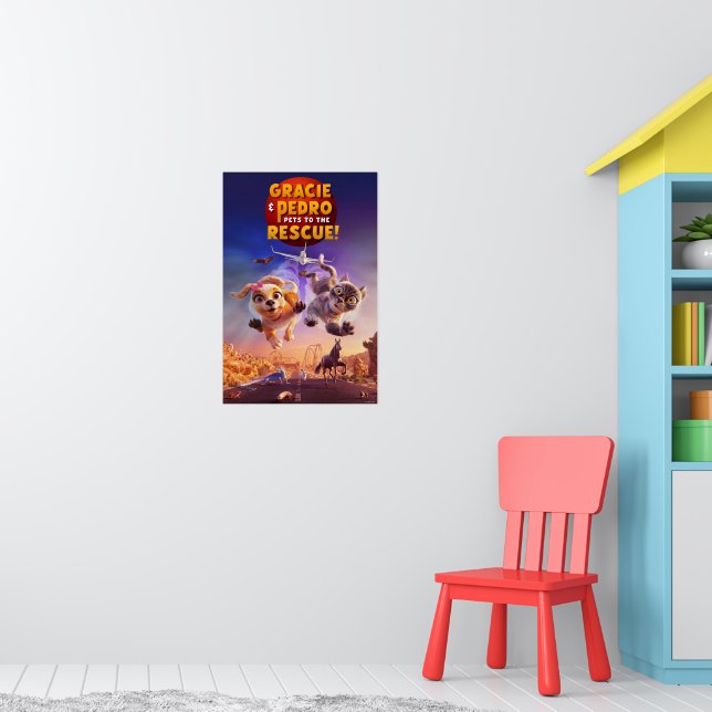 Gracie & Pedro: Husdjur till Räddingen! Poster (Barnkammare 1)